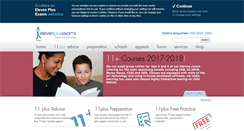 Desktop Screenshot of elevenplusexams.co.uk